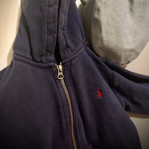 Polo Zip Up Hoodie Size 4T GUC - Picture 5 of 5